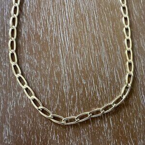 Kendra Scott Shiny Paperclip Necklace